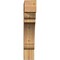 Ekena Millwork Olympic Block Rough Sawn Bracket, Western Red Cedar, 6"W x 28"D x 32"H BKT06X28X32OLY05RWR - alternate 4